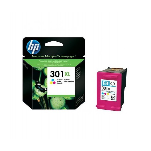 Tintes kārtridžs HP 301XL (CH564EE) Color