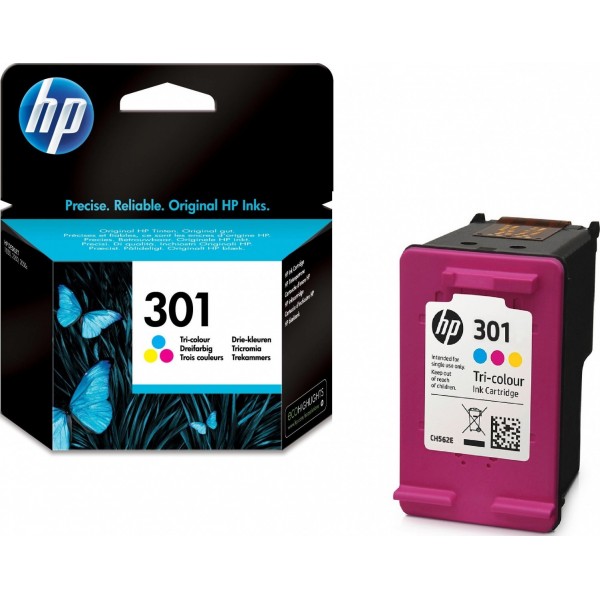 Tintes kārtridžs HP 301 (CH562EE) Color