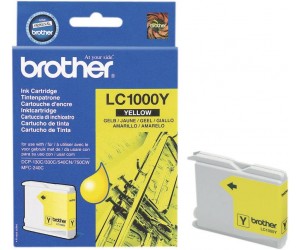 Tintes kārtridžs Brother LC1000Y LC970Y