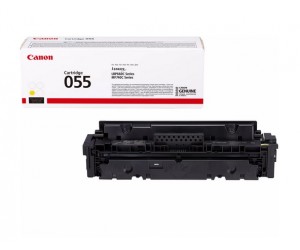 Tonera kārtridžs Canon 055 Y