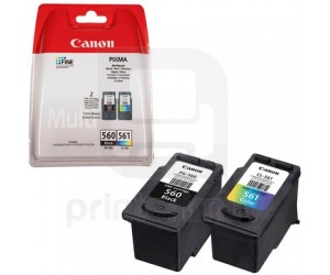 Tintes kārtridžu komplekts Canon PG-560 CL-561 Tintes kārtridžu komplekts Canon PG-560 CL-561