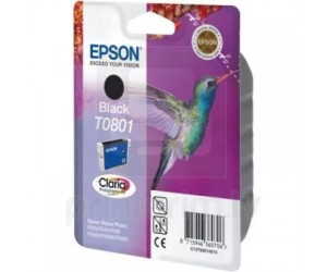 Tintes kārtridžs Epson T0801 Black