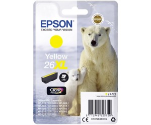 Tintes kārtridžs Epson 26XL T2634 Yellow