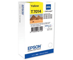 Tintes kārtridžs Epson T7014 Yellow