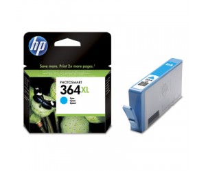 Tintes kārtridžs HP Nr. 364XL (CB323EE) Cyan Tintes kārtridžs HP Nr. 364XL (CB323EE) Cyan