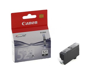 Tintes kārtridžs Canon CLI-521Bk Tintes kārtridžs Canon CLI-521Bk