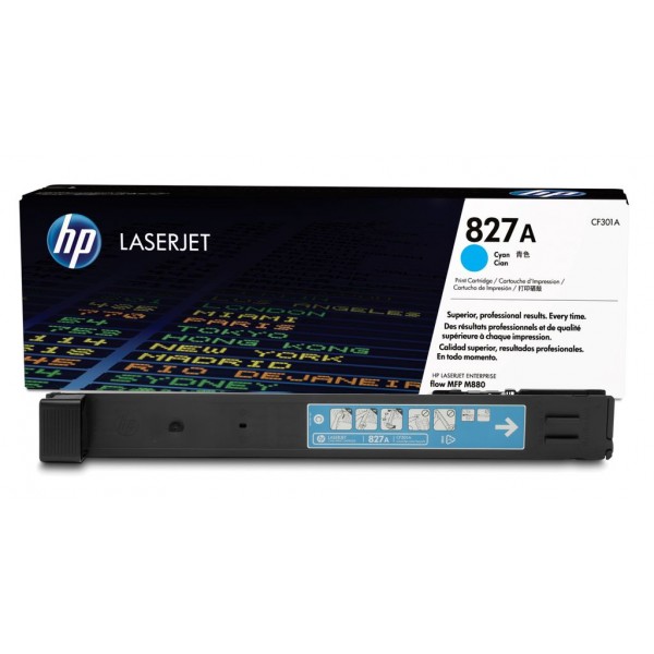 Tonera kārtridžs HP CF301A 827A Cyan