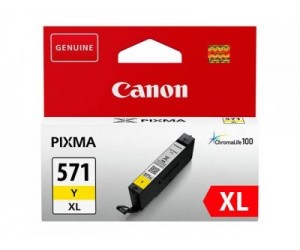 Tintes kārtridžs Canon CLI-571 Y XL