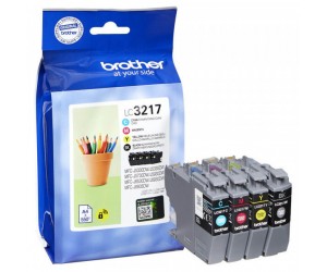 Tintes kārtridžs Brother LC3217VALDR