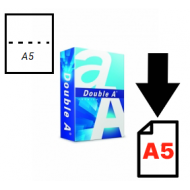 Paper Double A (A category), A5, 80g, 500 sheets