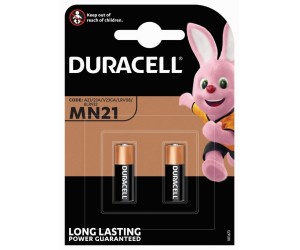 Baterija Duracell MN21/A23/V23GA/3LR50, 12V, Alkaline, 2gab/iep Baterija Duracell MN21/A23/V23GA/3LR50, 12V, Alkaline, 2gab/iep