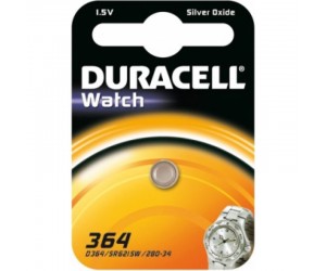 *Baterija Duracell D364/V364/SR60 1.5V, 1 gab. *Baterija Duracell D364/V364/SR60 1.5V, 1 gab.