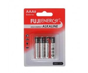 Baterijas Fuji High Energy Alkaline, AAA, 8gab/iep Baterijas Fuji High Energy Alkaline, AAA, 8gab/iep