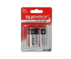 Baterijas FUJI High Energy Alkaline C, LR6, 1,5V, 2gab/iep Baterijas FUJI High Energy Alkaline C, LR6, 1,5V, 2gab/iep