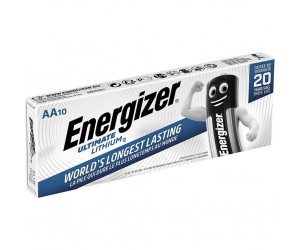 *Baterijas Energizer, AA, Ultimate, litija, 10gb/iep *Baterijas Energizer, AA, Ultimate, litija, 10gb/iep