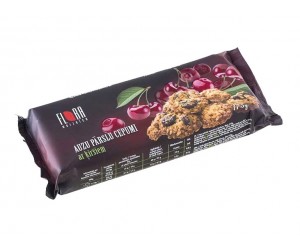 Auzu pārslu cepumi ar ķiršiem Flora 175g