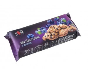 Auzu pārslu cepumi ar mellenēm Flora 175g