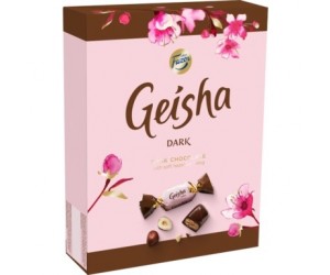 Tumšās šokolādes konfektes Fazer Geisha 150gr