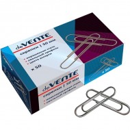 *Saspraudes deVente 50mm, 50 gab/iep., ovālas, sudraba