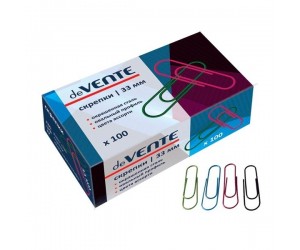 Saspraudes deVente Ø33mm, ovālas, 100 gab/iep., asorti Saspraudes deVente Ø33mm, ovālas, 100 gab/iep., asorti