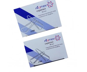 Saspraudes Attomex Ø33mm, trīsstūrainas, 100 gab/iep., sudraba Saspraudes Attomex Ø33mm, trīsstūrainas, 100 gab/iep., sudraba