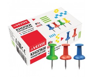 Piespraudes deVente Ø9mm, 100 gab/iep., asorti Piespraudes deVente Ø9mm, 100 gab/iep., asorti