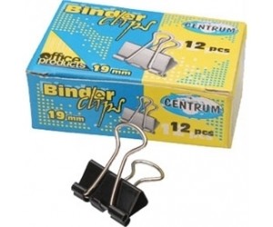 ***Saspiedēji Centrum 19mm, 12 gab/iep, melni ***Saspiedēji Centrum 19mm, 12 gab/iep, melni