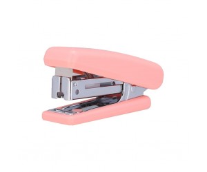 Skavotājs Deli Mini 0222, 10 lapām, rozā vai gaiši zils ar ziedu motīvu Skavotājs Deli Mini 0222, 10 lapām, rozā vai gaiši zils ar ziedu motīvu