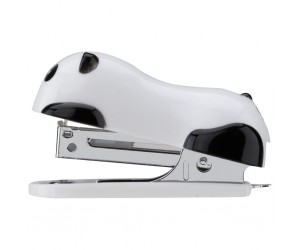 Skavotājs ar skavām Deli Mini Panda 0453,15 lapām Skavotājs ar skavām Deli Mini Panda 0453,15 lapām