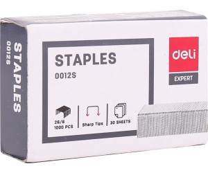 Skavas Deli Expert 0012S, 26/6, 1000 gab/iep., sudraba Skavas Deli Expert 0012S, 26/6, 1000 gab/iep., sudraba