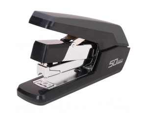 Skavotājs Deli Exceed 0371, 50 lapām, melns Skavotājs Deli Exceed 0371, 50 lapām, melns