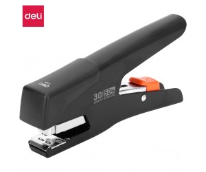 Rokas skavotājs Deli, 30 lapām, melns Rokas skavotājs Deli, 30 lapām, melns