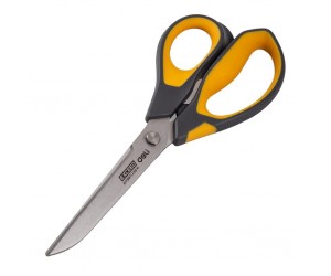 Šķēres Deli 77762, 21cm, pelēkas ar dzeltenu