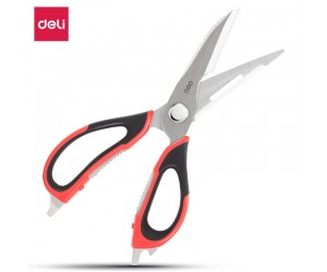 Šķēres Deli 77770, 23cm, virtuvei, sarkanas