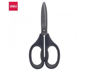 Šķēres Deli 77754 soft touch, 17cm, pelēkas