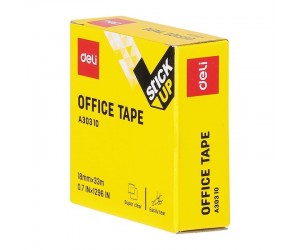 Līmlente Deli A303 10, 18mmx33m, caurspīdīga