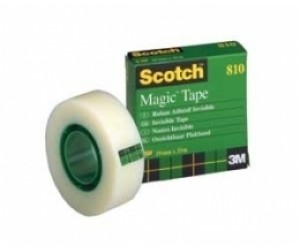 Līmlente 3M Scotch 810 Magic, 12mmx33m, matēta, caurspīdīga