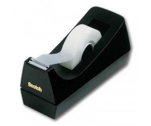 Līmlentes galda turētājs Scotch C38, melns