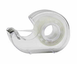 Līmlente ar turētāju deVente, 19mmx33m, caurspīdīga