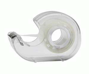 Līmlente ar turētāju deVente, 12mmx10m, caurspīdīga