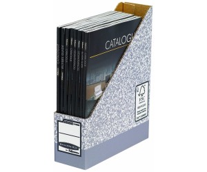 Arhīva kārba Fellowes A4, 80mm, vertikāla, pelēka Arhīva kārba Fellowes A4, 80mm, vertikāla, pelēka