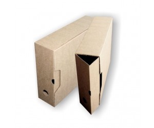 Arhīva kārba Smiltainis A4, 82mm, aizverama, vertikāla, brūna Arhīva kārba Smiltainis A4, 82mm, aizverama, vertikāla, brūna