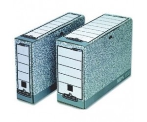 *Arhīva kārba ar vāku Fellowes, A4, 8cm, pelēka *Arhīva kārba ar vāku Fellowes, A4, 8cm, pelēka