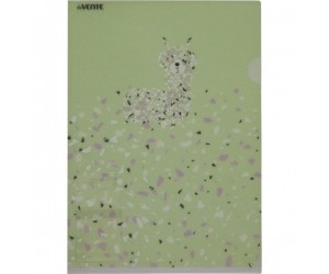 *Mape-stūrīts deVente Crystal Dream A4/L, 180mic, 1gab, tirkīza