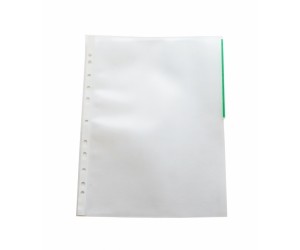 Dokumentu kabata College Signal A4, 105mic, matēta, 1gab, zaļa