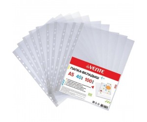 Dokumentu kabata deVente A5, 40mic, 100gab/iep, glancēta