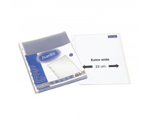 Dokumentu kabata Bantex A4+, 100mic, 50gab/iep, matēta