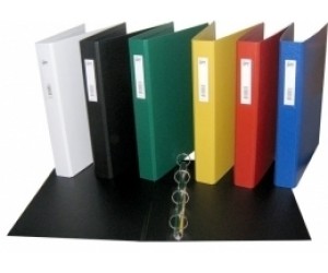 Mape ar 4 gredzeniem College A4, 35mm, Ø25mm, zila