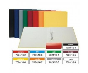 Mape ar 2 gredzeniem Multi-S A4, 25mm, d16mm, PVC, balta