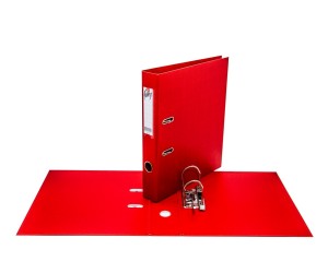 Mape-reģistrs College, A4, 5cm, PP+PP, sarkans Mape-reģistrs College, A4, 5cm, PP+PP, sarkans